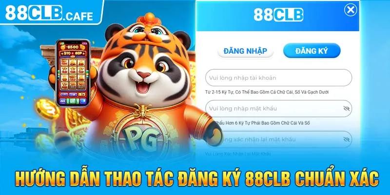 Hướng dẫn thao tác đăng ký 88CLB chuẩn xác